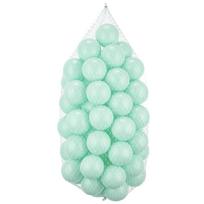 Kamuoliukų rinkinys baseinui Kalune Design Bubble Pops, ⌀ 7 cm, 50 vnt, mėtinė (mint) sp.