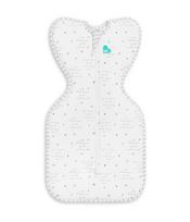 Plonas miegmaišis kūdikiui Love To Dream Stretch Cotton You Are My, balta sp./pilka sp., 68 cm x 26 cm