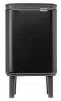 Šiukšliadėžė Brabantia Bo Hi, juoda sp., 4 l, 36 cm x 20 cm