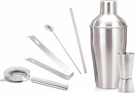 Barmeno rinkinys kokteiliams King Hoff, sidabro sp., 0.55 l, 6 vnt.