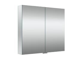 Pakabinama vonios spintelė su veidrodžiu RB Bathroom Cosmos, pilka sp., 13 cm x 80.8 cm x 70 cm