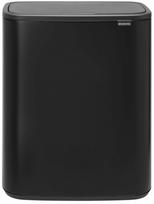 Šiukšliadėžė Brabantia Bo Touch, juoda sp., 60 l, 65.6 cm x 54.5 cm