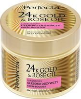 Kūno kremas Perfecta 24K Gold & Rose Oil, 200 ml
