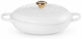 Emaliuotas ketaus puodas Le Creuset, 30 cm, 3.5 l, aukso sp.