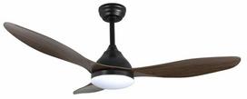 Lubinis ventiliatorius su lempa CristalRecord Stel, 20 W, 1 vnt.