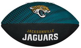 Amerikietiško futbolo kamuolys Wilson NFL Jacksonville Jaguars, 4 dydis, mėlyna sp./juoda sp.