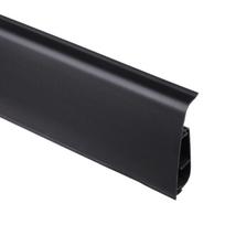 Grindjuostė Salag LIMA 72 LI0015, 250 cm x 7.2 cm x 2 cm, juoda sp.