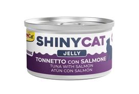 Šlapias kačių maistas Gimcat Shinycat, lašiša/tunas, 0.07 kg