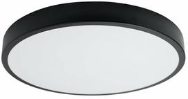 Šviestuvas lubų Sollux Onyx, LED, 3000 °K, 1 x 65 W, juoda sp., 6 x 60 cm