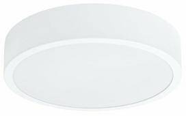 Šviestuvas lubų Sollux Onyx, LED, 3000 °K, 1 x 23 W, balta sp., 6 x 30 cm
