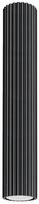 Šviestuvas lubų Sollux Karbon 40, GU10, 1 x 10 W, juoda sp.