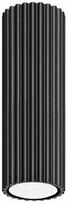 Šviestuvas lubų Sollux Karbon 20, GU10, 1 x 10 W, juoda sp.