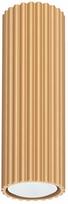 Šviestuvas lubų Sollux Karbon 20, GU10, 1 x 10 W, aukso sp.