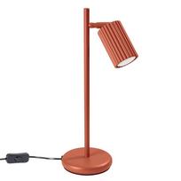 Darbo stalo šviestuvas Sollux Karbon, GU10, 10W, raudona sp./raudona sp.