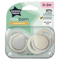 Čiulptukų rinkinys Tommee Tippee Closer To Nature, 0 mėn., (spalva/dizainas parenkami atsitiktine tvarka)