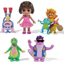 Figūrėlių rinkinys Spin Master Dora Fantastic Friends 6073738, 5 vnt., įvairių spalvų