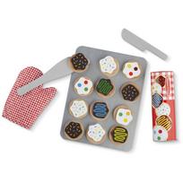 Žaisliniai virtuvės reikmenys, sausainių gaminimo rinkinys Melissa & Doug, įvairių spalvų