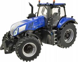 Žaislinis traktorius Tomy New Holland T8.435 43216, 1:32, mėlyna sp.