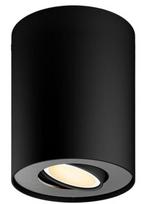 Išmanusis šviestuvas lubų Philips Hue Pillar, GU10, 2200 - 6500 °K, 1 x 5 W, juoda sp.