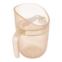 Vaikiškas puodelis Lovi Genius 35/368, 150 ml, 6+ mėn., plastikas, smėlio sp.