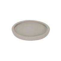 Lėkštelė vazonui Domoletti PT.6700.032.PC, pilka sp., 32 cm