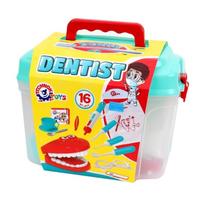 Žaislinis daktaro rinkinys, odontologo rinkinys Technok Dentist, įvairių spalvų