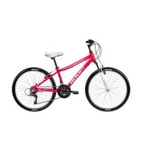 Vaikiškas dviratis, miesto Romet Jolene 2324B91, rožinė sp., 13", 24"
