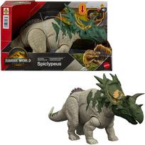 Žaislinė figūrėlė Mattel Jurassic World Rebirth Wild Roar Spiclypeus, žalia sp./pilka sp.