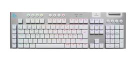 Belaidė žaidimų klaviatūra Logitech G 915 X Lightspeed Tactile, NO, balta sp.
