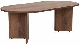 Kavos staliukas Nordure Sable, ruda sp., 60 cm x 119 cm x 40 cm