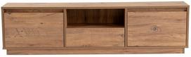 TV staliukas Nordure Vanguard, ruda sp./rusva sp., 29.5 cm x 160 cm x 42 cm