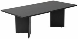 Kavos staliukas Nordure Sabin, juoda sp., 60 cm x 119 cm x 40 cm