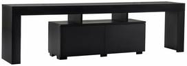 TV staliukas Nordure Enclave, juoda sp., 31.3 cm x 180 cm x 50 cm