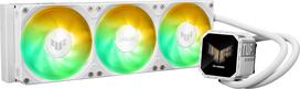 Vandens aušintuvas procesoriui Asus TUF Gaming LC III 360 ARGB LCD White Edition, 397 mm x 120 mm