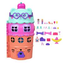 Lėlių rinkinys Mattel Polly Pocket Gelato House JFT91, 31 cm
