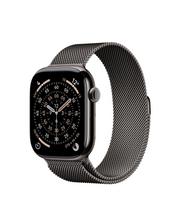 Išmanusis laikrodis Apple Watch Series 11 GPS + Cellular 46mm MFD44ET/A, slate titano korpusas su slate milanese loop dirželiu - M/L