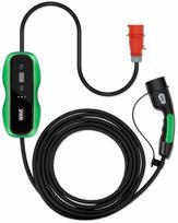 Elektromobilių įkrovimo laidas Wave, type 2, 5 m, 11 kW, juoda sp./žalia sp.