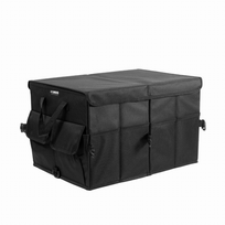 Sulankstoma daiktadėžė automobilio bagažinei K2, 51 cm x 37 cm, juoda sp., XXL