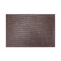 Stalo padėkliukas Domoletti Crocodile KSKHLG-0148, 45 cm x 30 cm, Ruda sp.