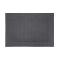 Stalo padėkliukas Domoletti Double KSKHLG-0170, 50 cm x 30 cm, Juoda sp./Pilka sp.