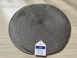 Stalo padėkliukas Domoletti Classic KSKHLG-0156, 38 cm x 38 cm x 38 cm, 2 vnt., Pilka sp.