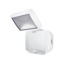 Prožektorius su judesio davikliu, tvirtinamas prie sienos Osram, 4 W, 260 lm, 4000 °K, IP54, balta sp.