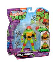 Žaislinė figūrėlė, su priedais Playmates Toys Head Droppin Raphael 83307, raudona sp./žalia sp.