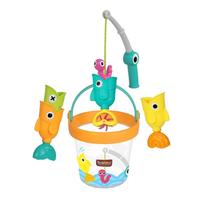 Vonios žaislų rinkinys Yookidoo Catch N Sprinkle Fishing Set, įvairių spalvų