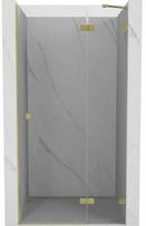 Dušo durys Mexen Lunar 834-080-000-55-00-P, 80 cm x 200 cm, brushed gold/grūdintas