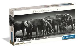 Dėlionė Clementoni Herd Of Giants 39895, 33 cm x 98 cm, 1000 vnt., įvairių spalvų