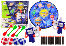 Žaislinių ginklų rinkinys Space Adventure 3in1 Įvairių spalvų