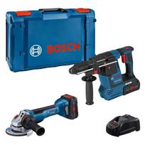 Akumuliatorinių įrankių rinkinys su akumuliatoriumi Bosch, 18 V, 5.5 Ah, 5 vnt.