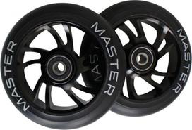 Priedas paspirtukams, ratukai Master Stunt, juoda sp., 2 vnt.