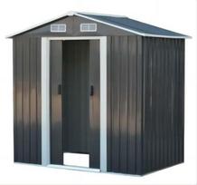 Sodo namelis, 125 cm x 195 cm x 197 cm, pilka sp.